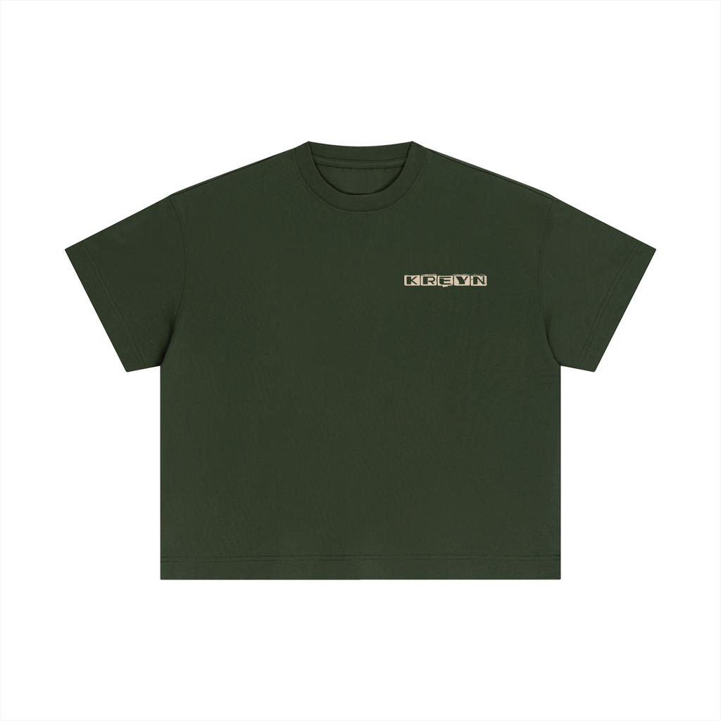 Essential Cotton Boxy Graphic T-Shirt