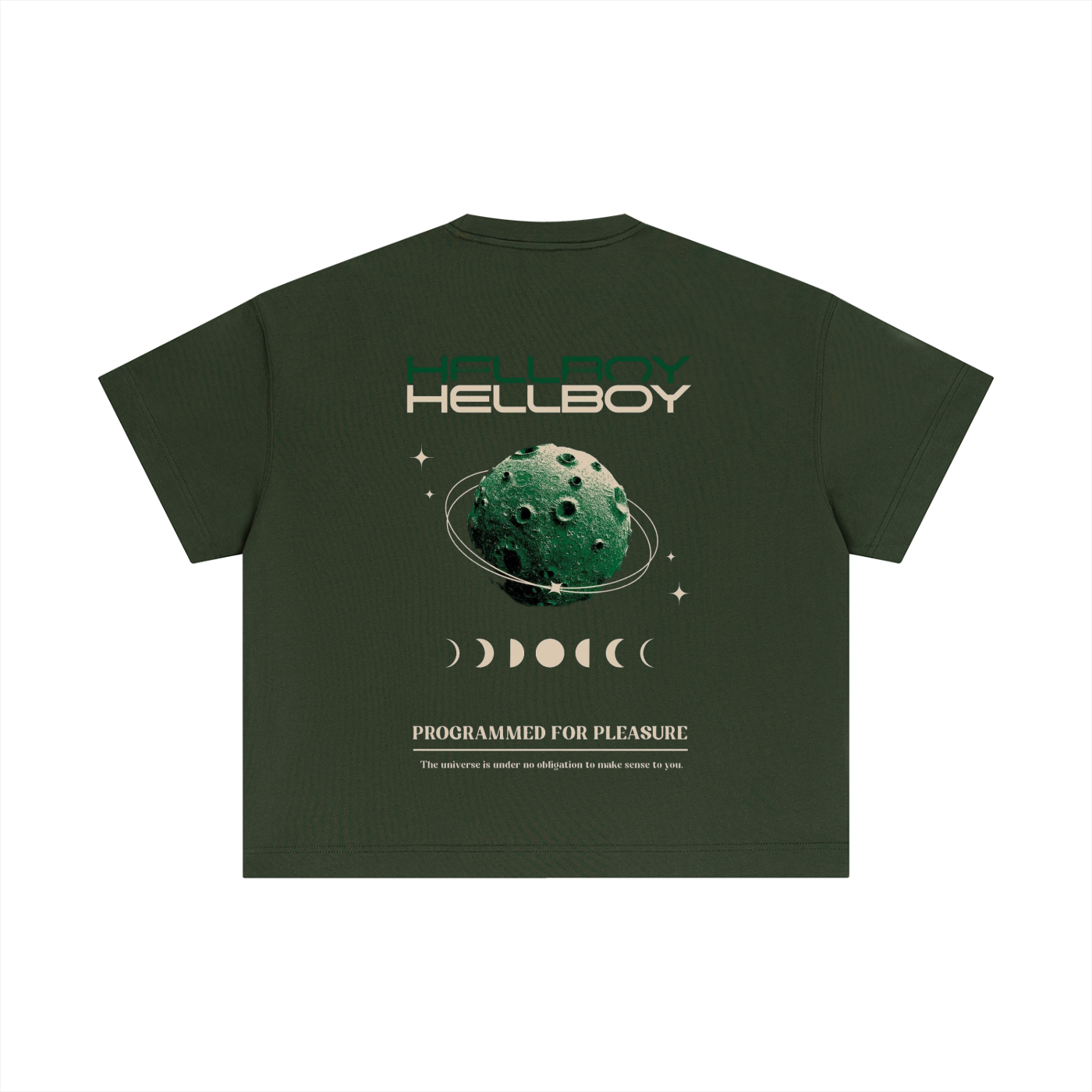 Essential Cotton Boxy Graphic T-Shirt
