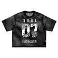 See-through Boxy Net T-shirt