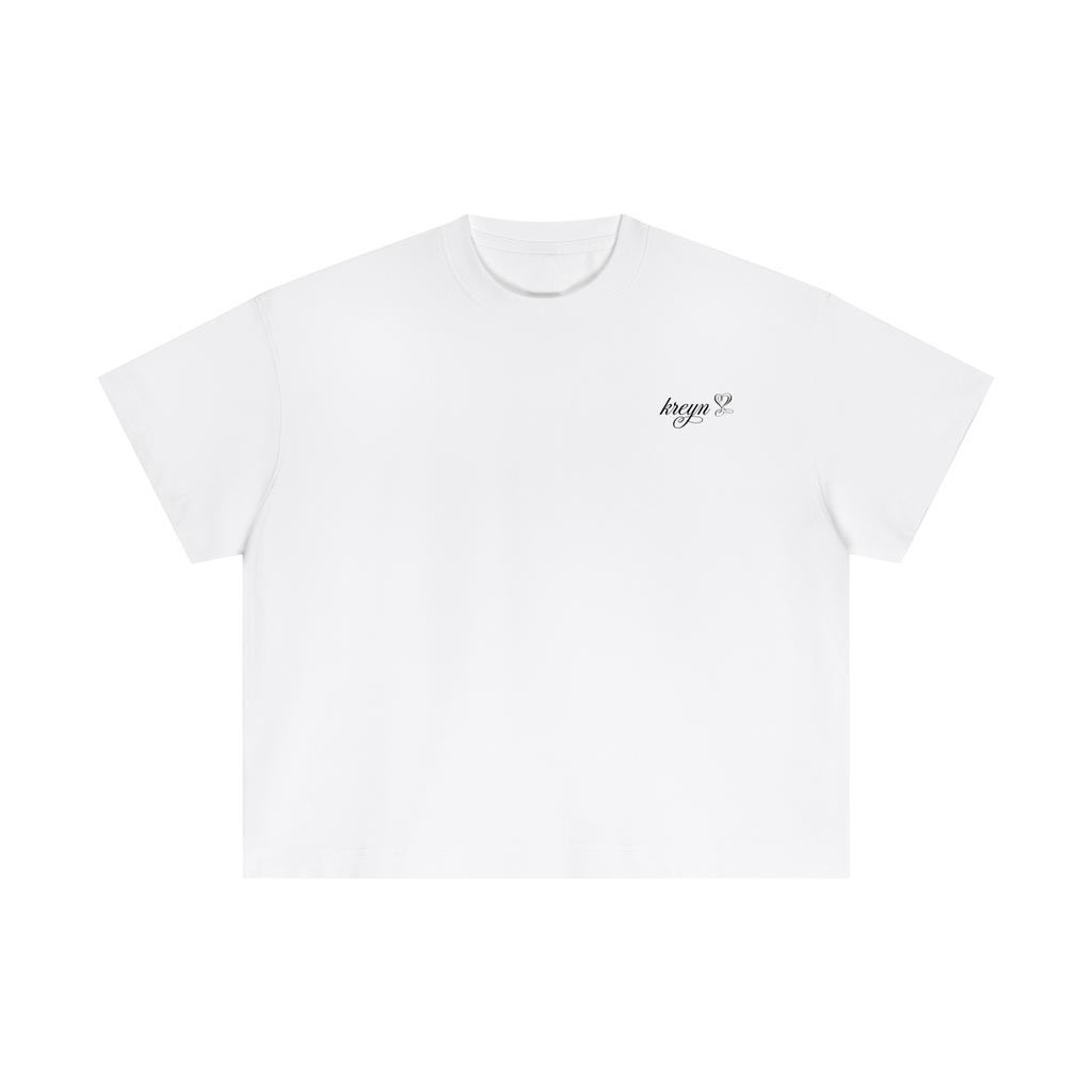Essential Cotton Boxy Graphic T-Shirt