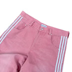 Striped Denim Jeans