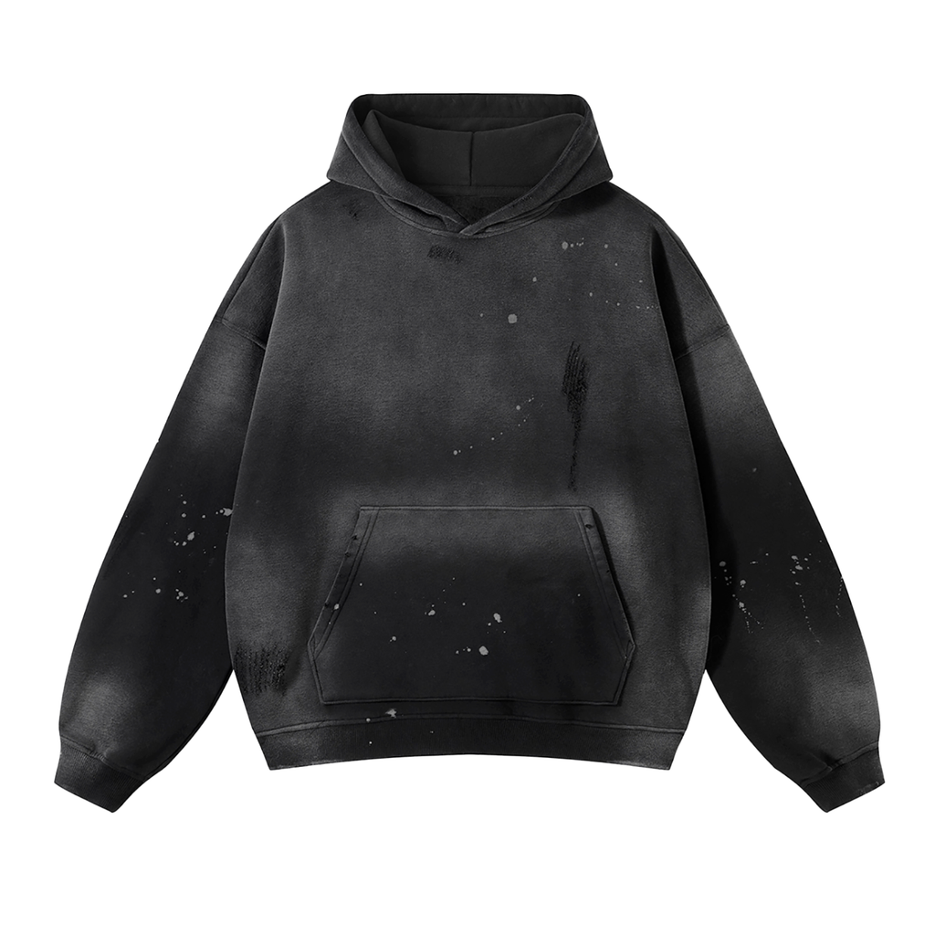 FRAYED FLEECE HOODIE®- 360 GSM