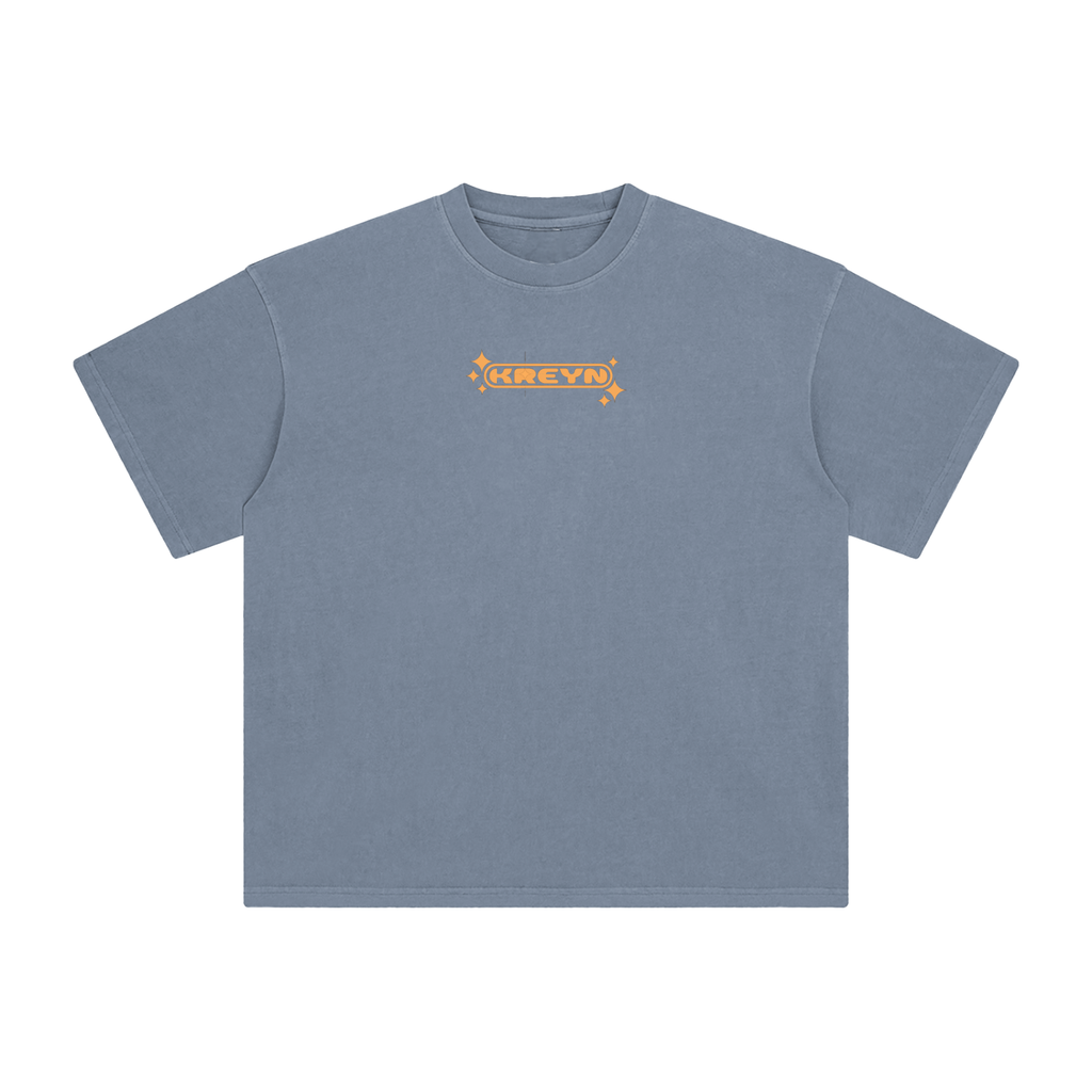 Enzyme Washed Graphic T-Shirt
