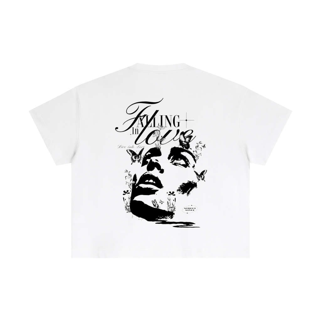 Essential Cotton Boxy Graphic T-Shirt