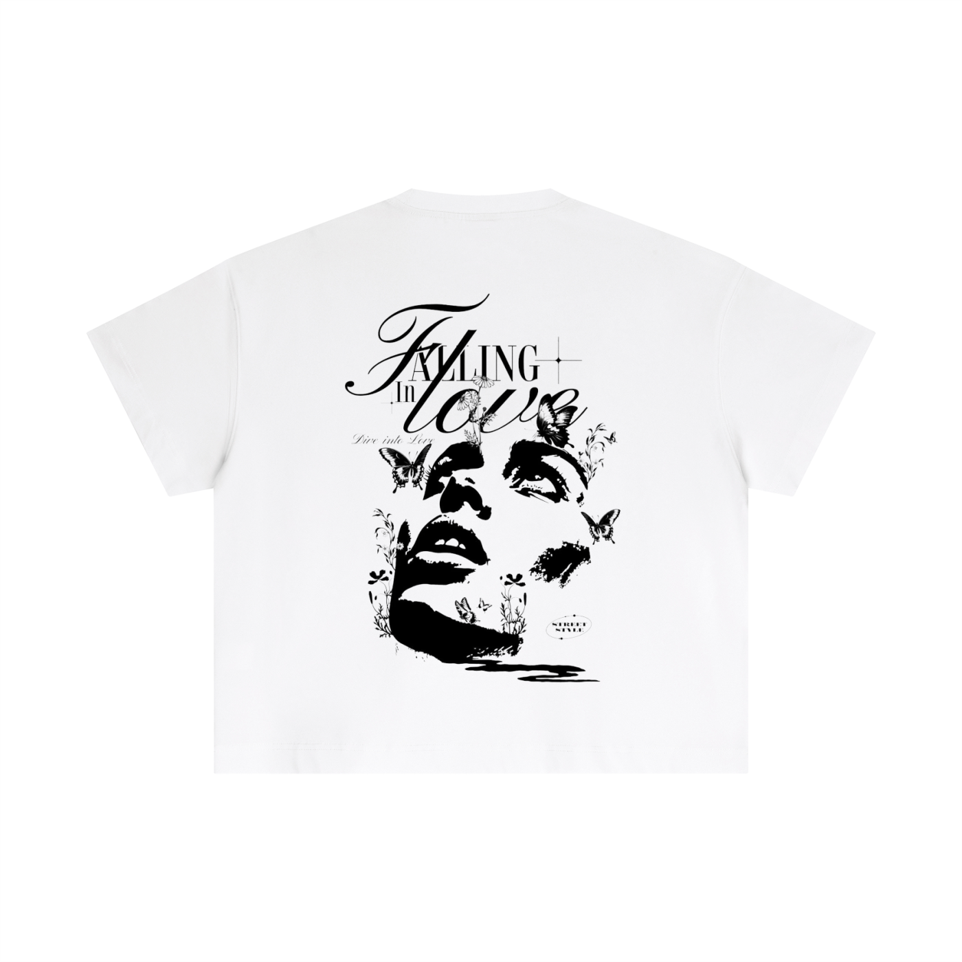 Essential Cotton Boxy Graphic T-Shirt
