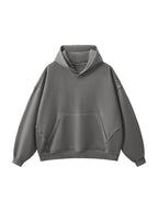 RAW-SEAM 420GSM HOODIE® [GREY]
